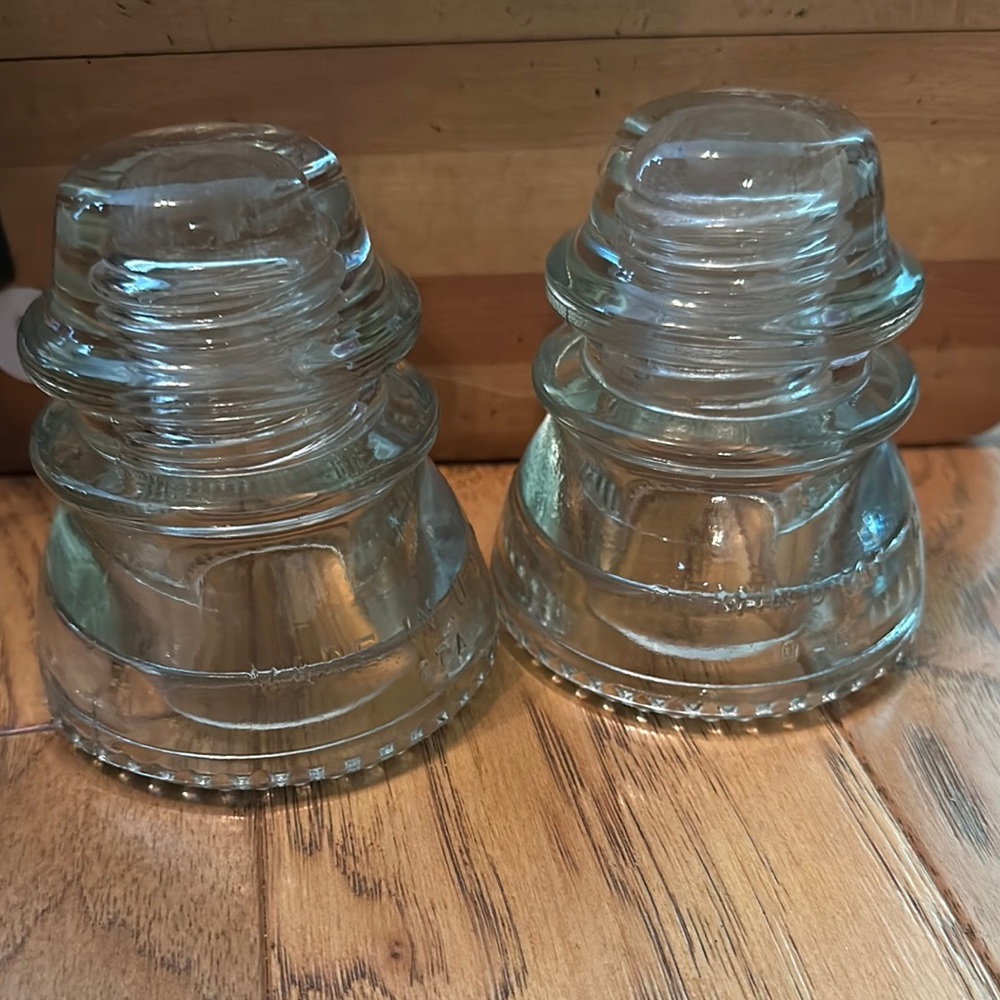 Vintage Glass Insulators